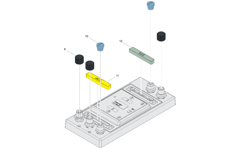 Epiroc DECODER MODULE 9106972340 для управления горнодобывающей и строительной техникой.