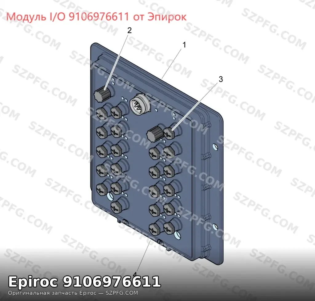 Модуль I/O 9106976611 от Эпирок для автоматизации промышленного оборудования